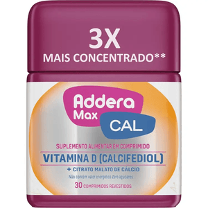 Addera Max Cal 30 Comprimidos Revestidos